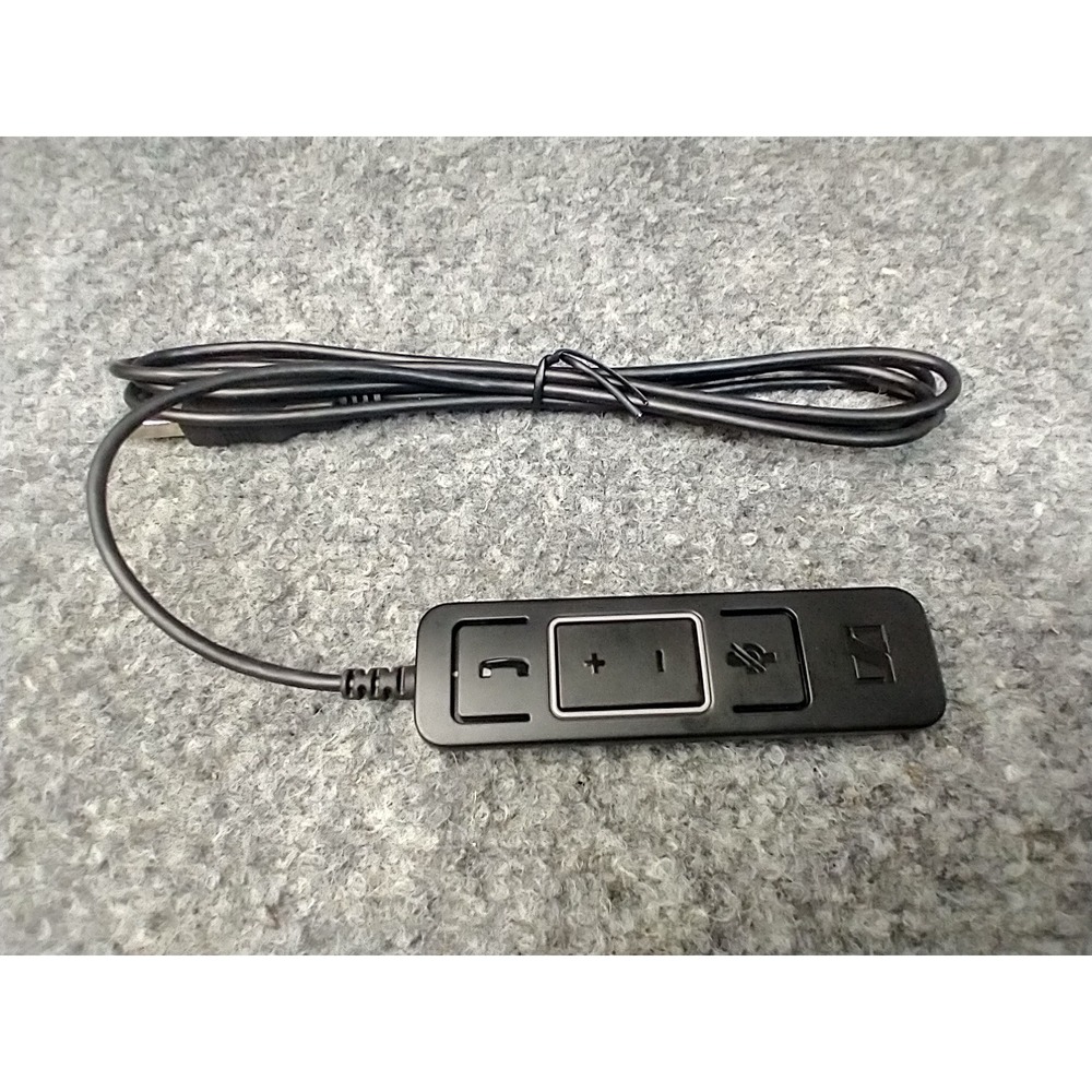 Sennheiser USB-CC x5 MS Call Control Cable Unisex OS Black Skype for Business
